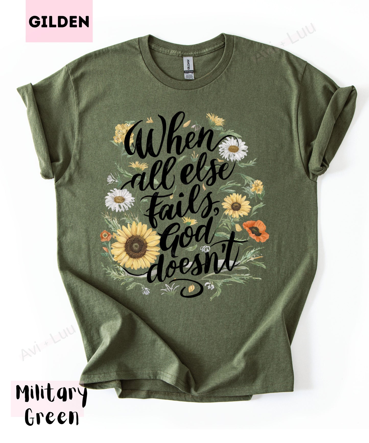When All Else Fails | Gilden Unisex T-Shirt