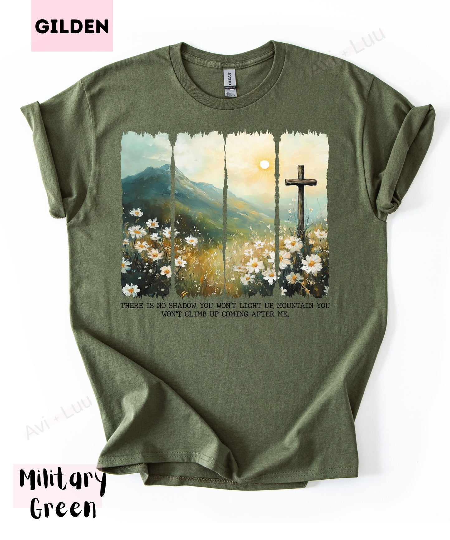 There Is No Shadow | Gilden Unisex T-Shirt