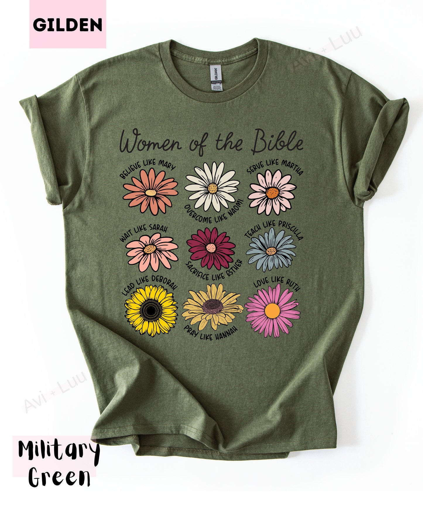 Women Of the Bible | Gilden Unisex T-Shirt