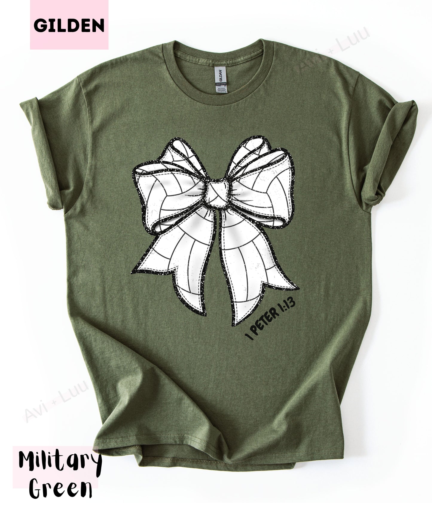 Volleyball Bow | Gilden Unisex T-Shirt
