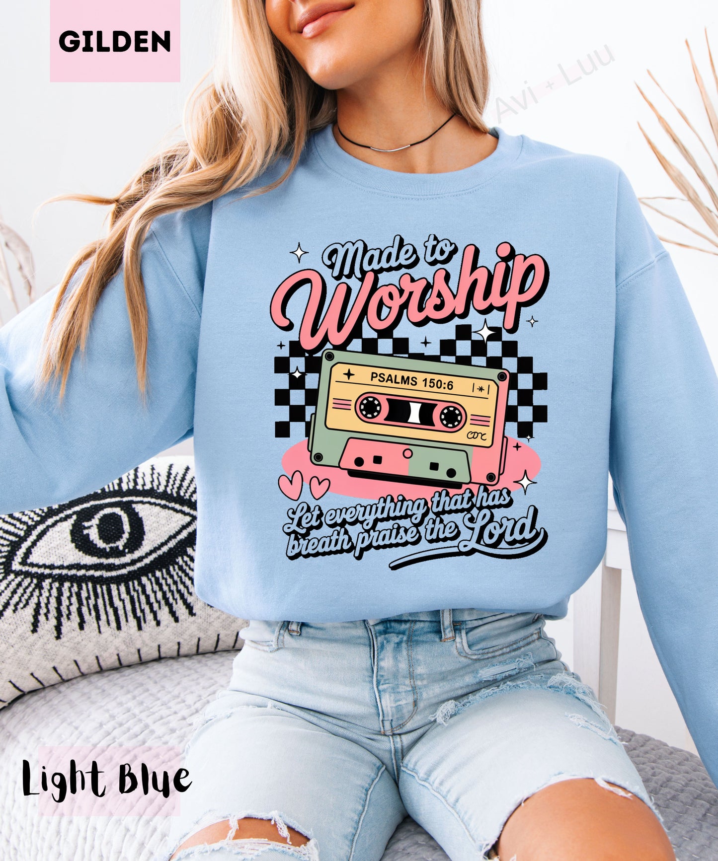 Made To Worship | Gilden Unisex Sweatshirt