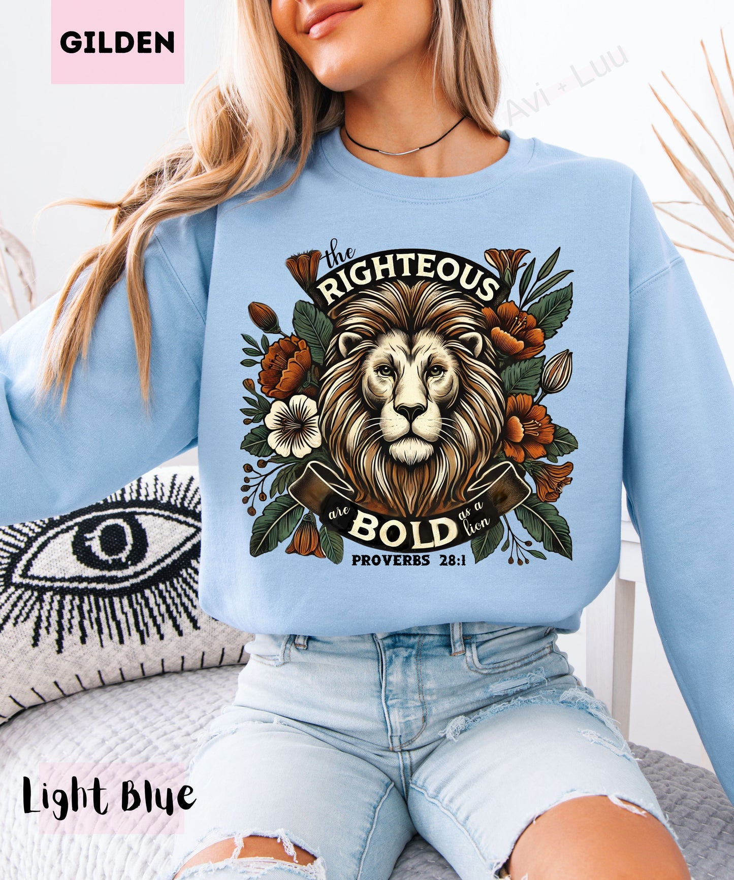 Righteous Bold | Gilden Unisex Sweatshirt
