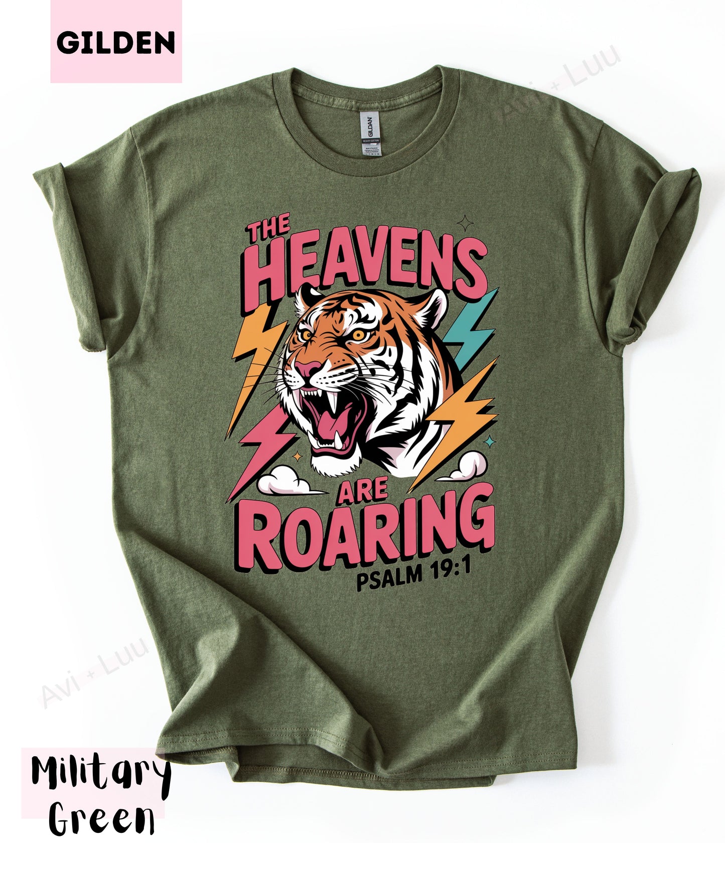 The Heavens Are Roaring | Gilden Unisex T-Shirt