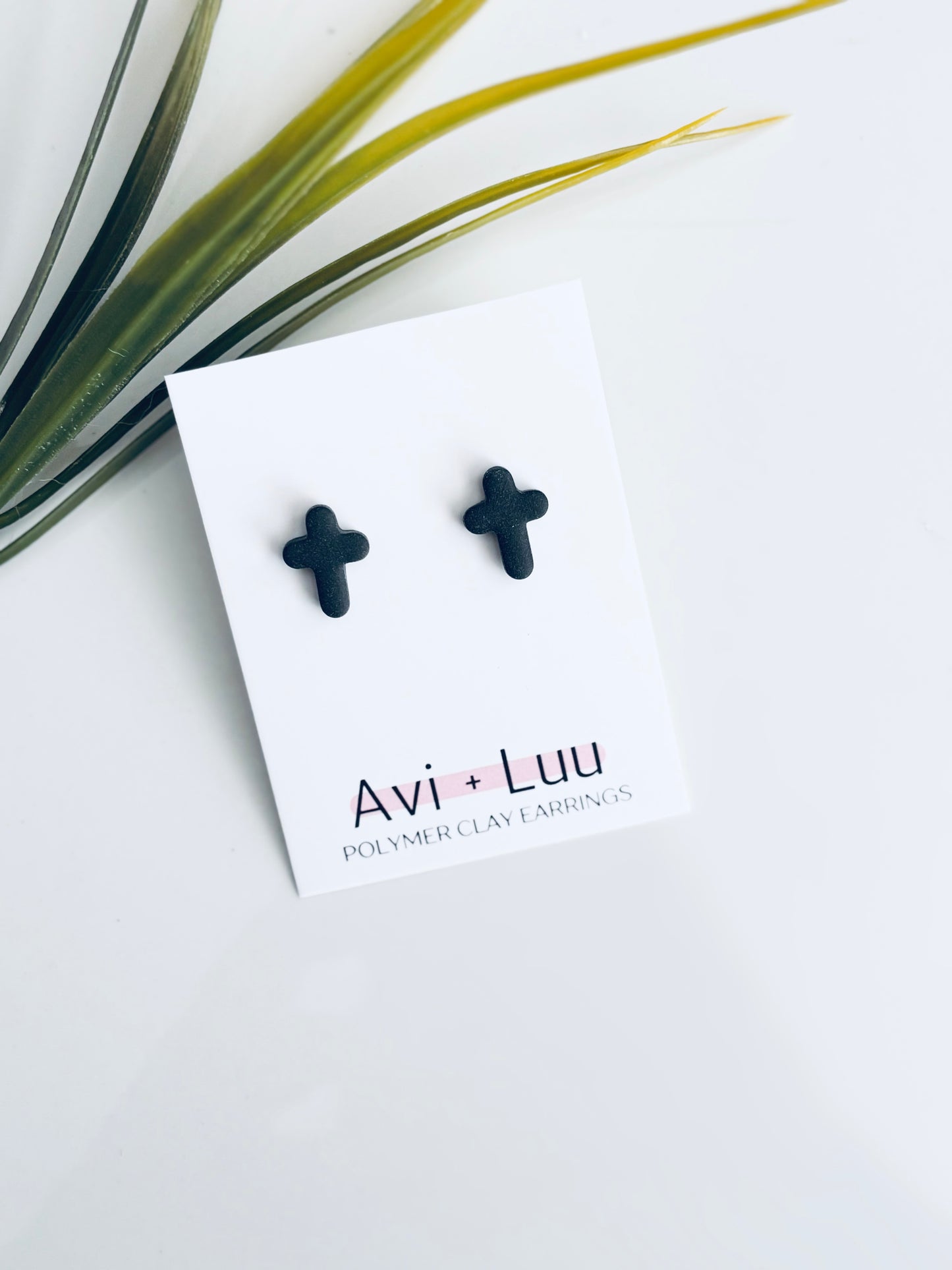 Black Mini Cross