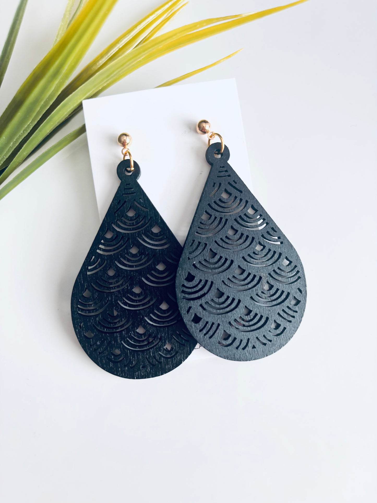 Wood Earrings