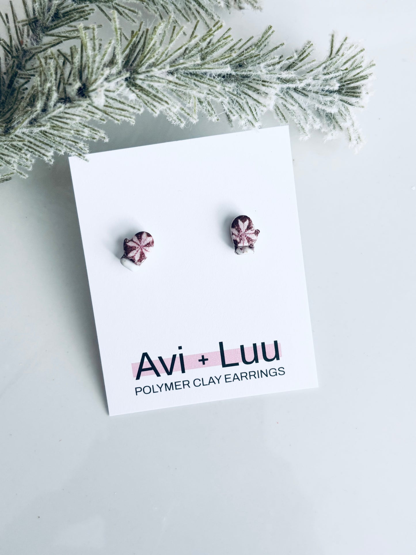 Print Mitton Studs