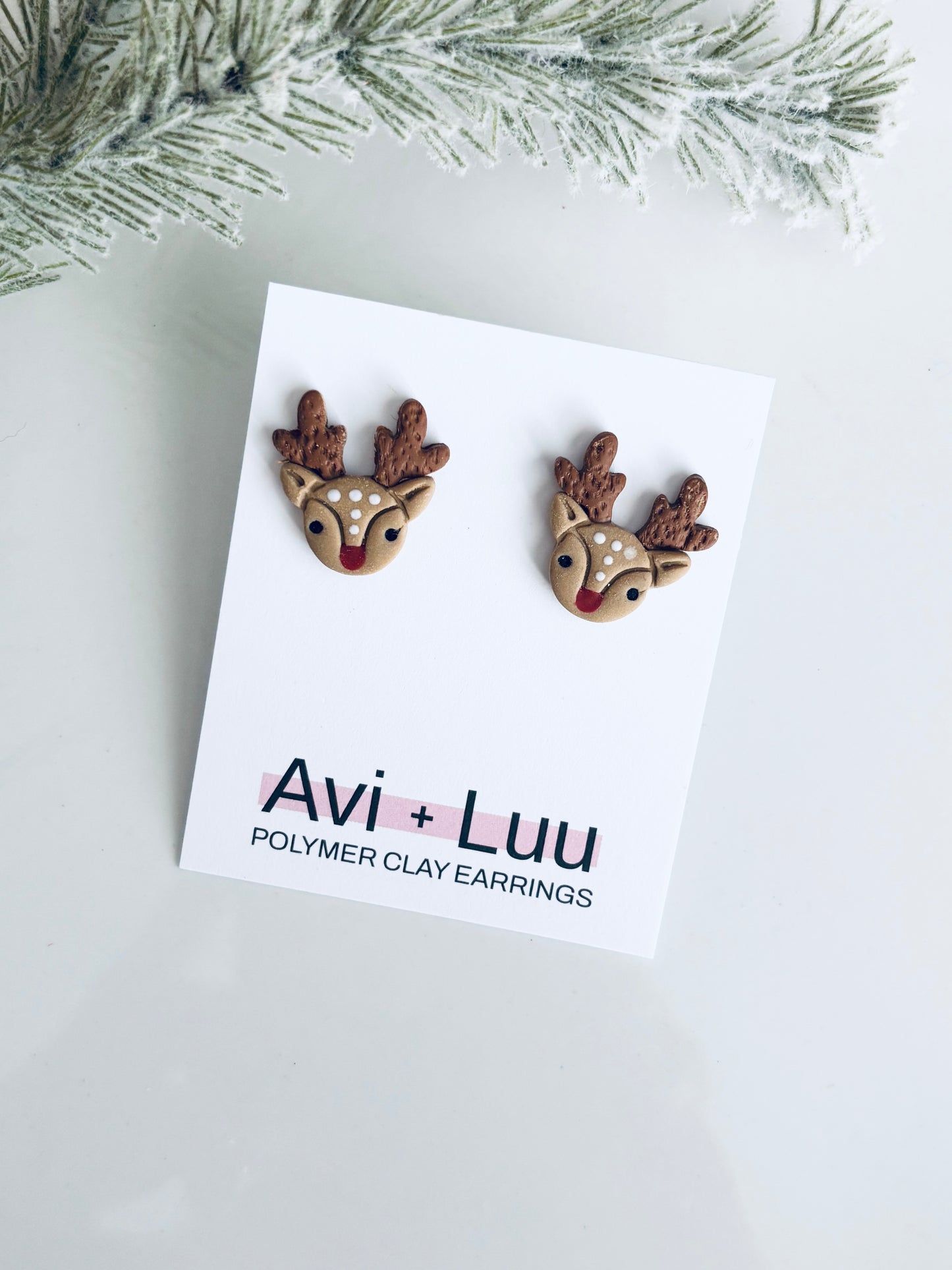 Reindeer Studs