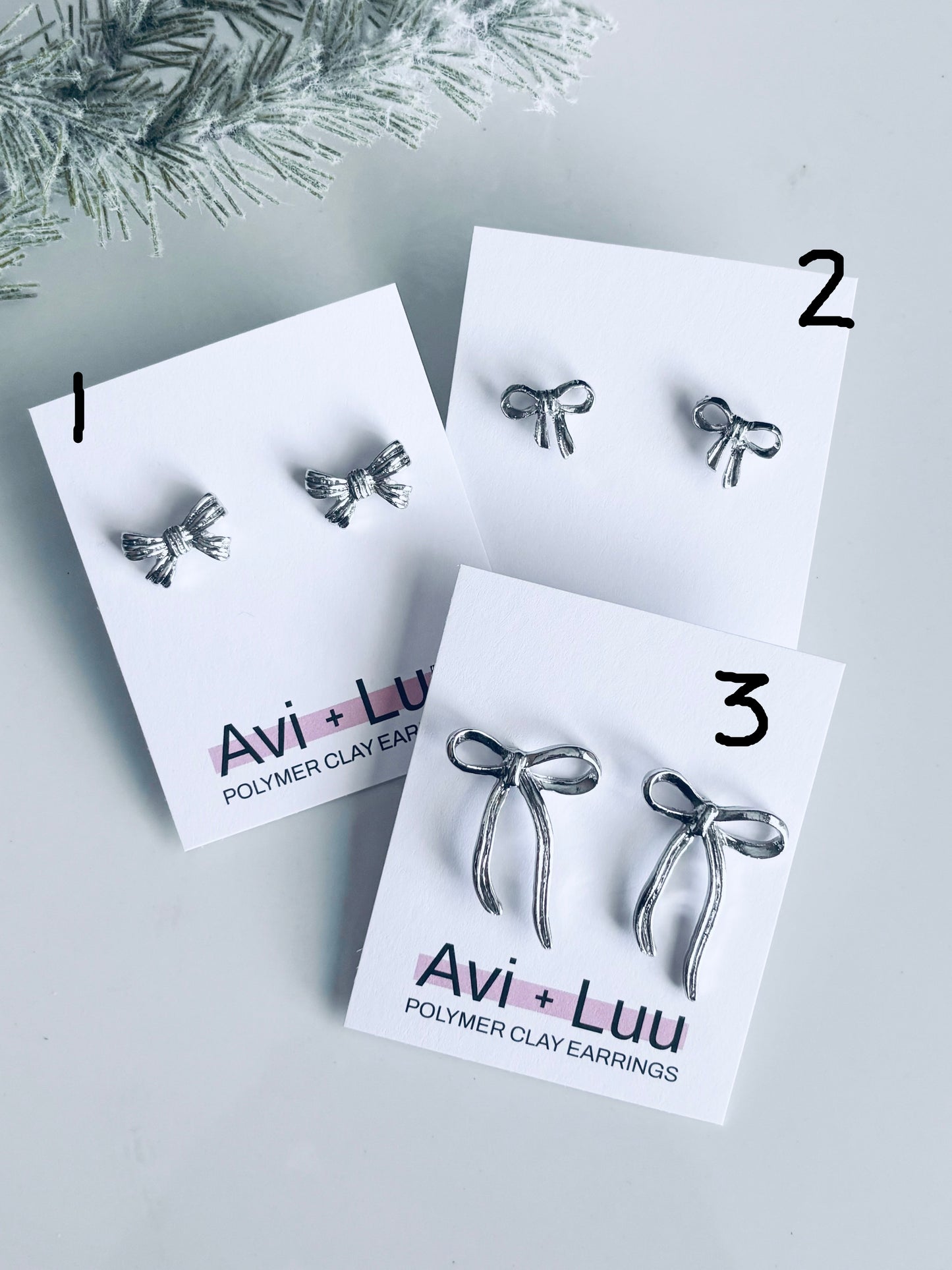 Metal Bow Studs