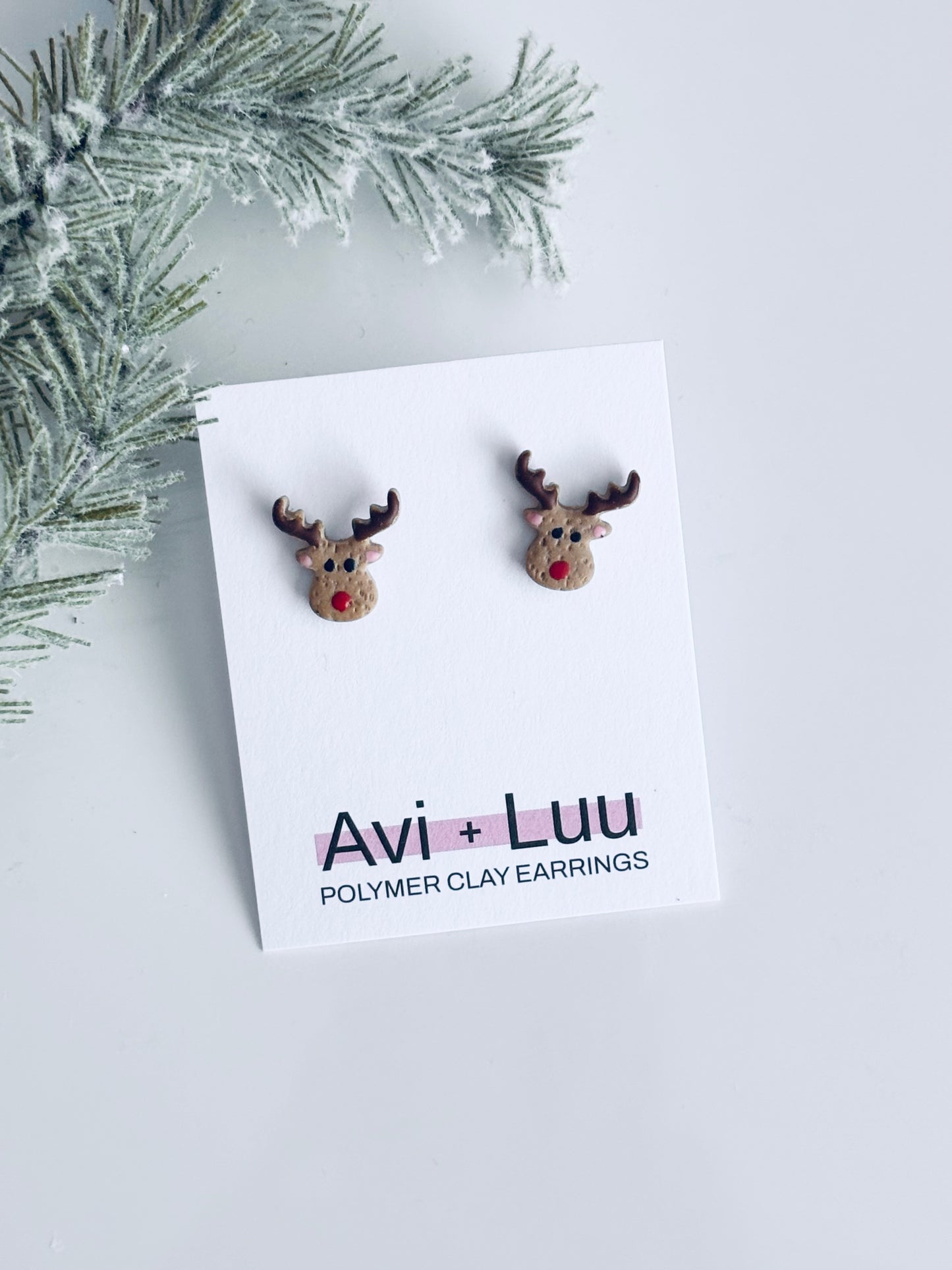 Reindeer Studs