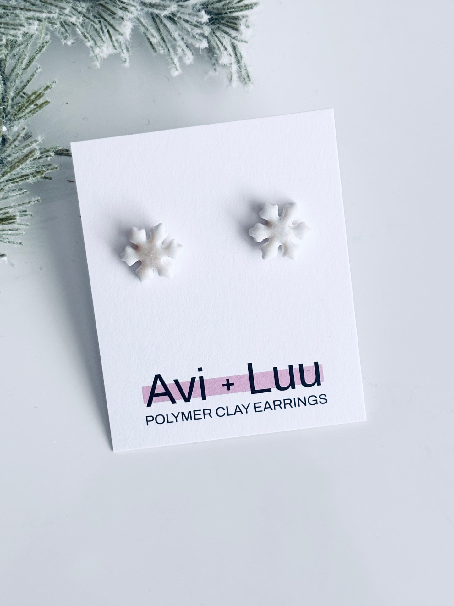 Snowflake Stud