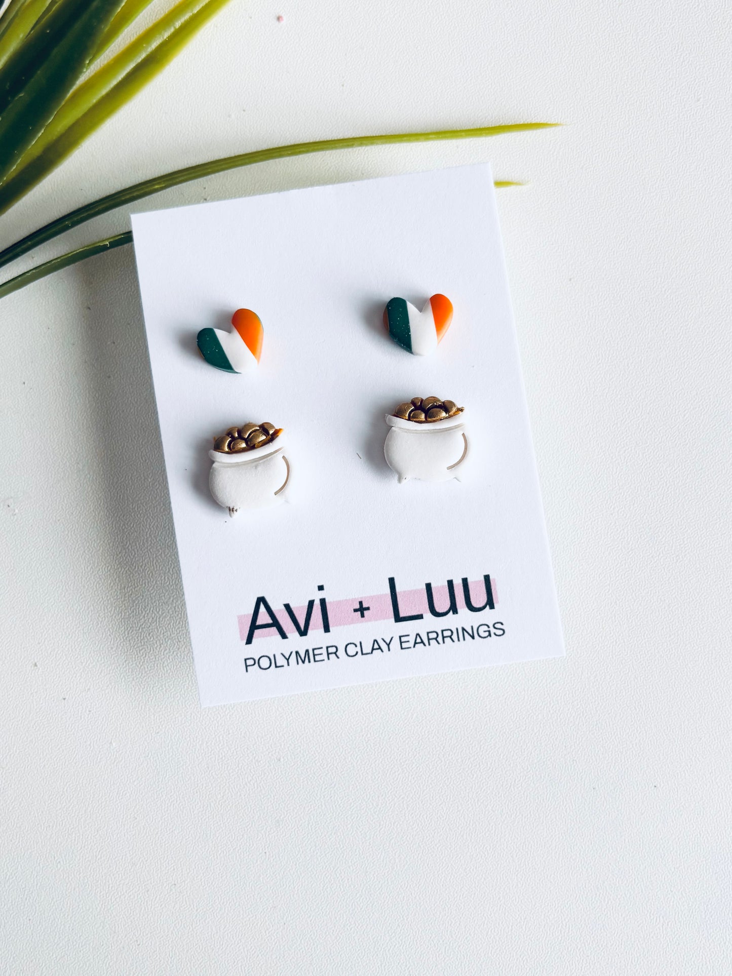 Flag Heart + Pot Of Luck