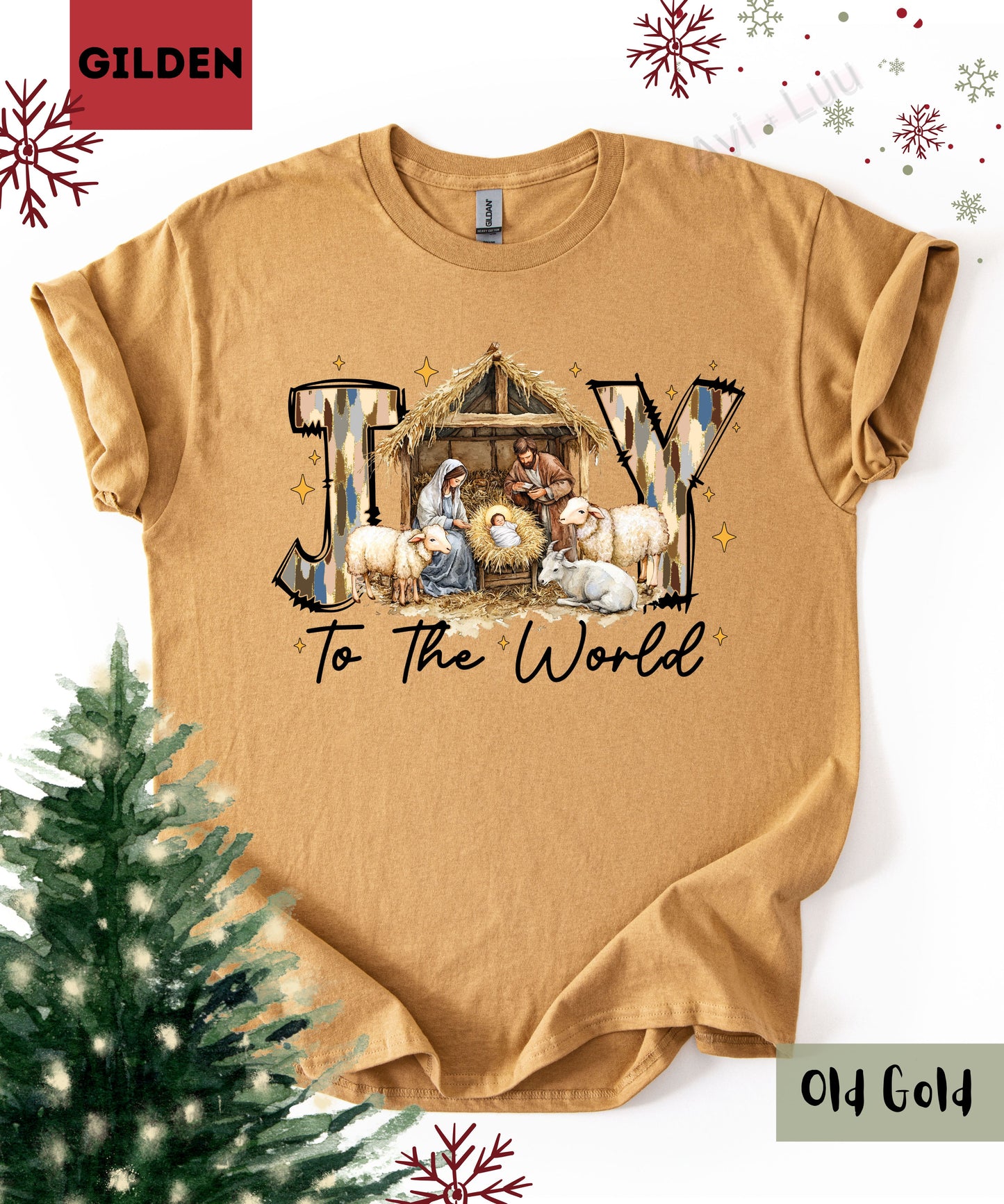 Joy To The World | Gilden Unisex T-Shirt