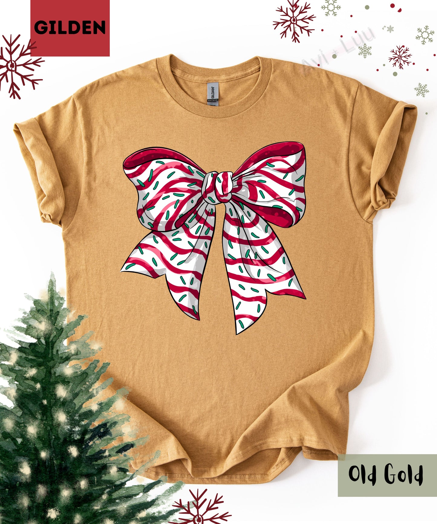 Cake Bow | Gilden Unisex T-Shirt