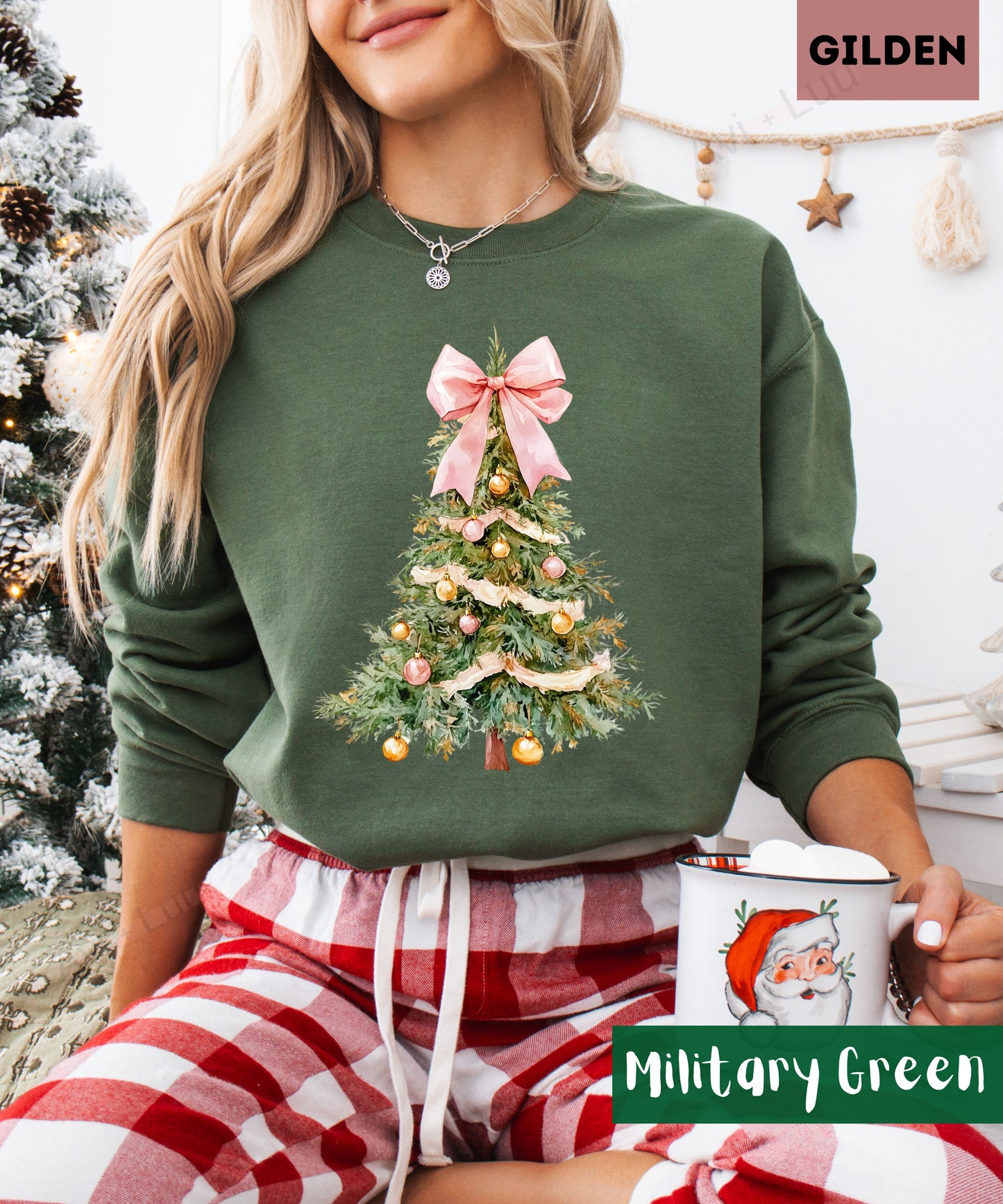 Christmas Tree | Gilden Unisex Sweatshirt