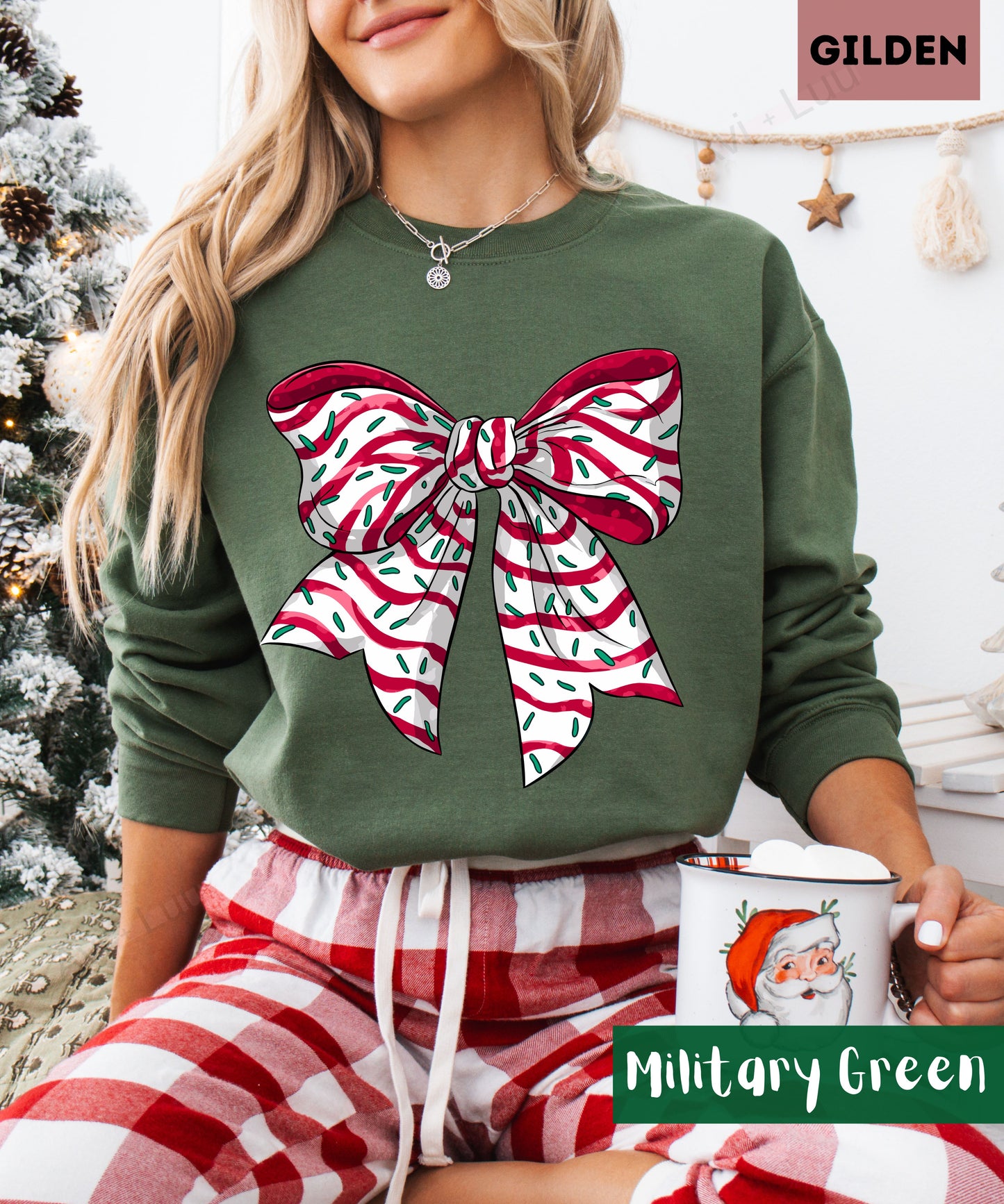 Cake Bow | Gilden Unisex Sweatshirt
