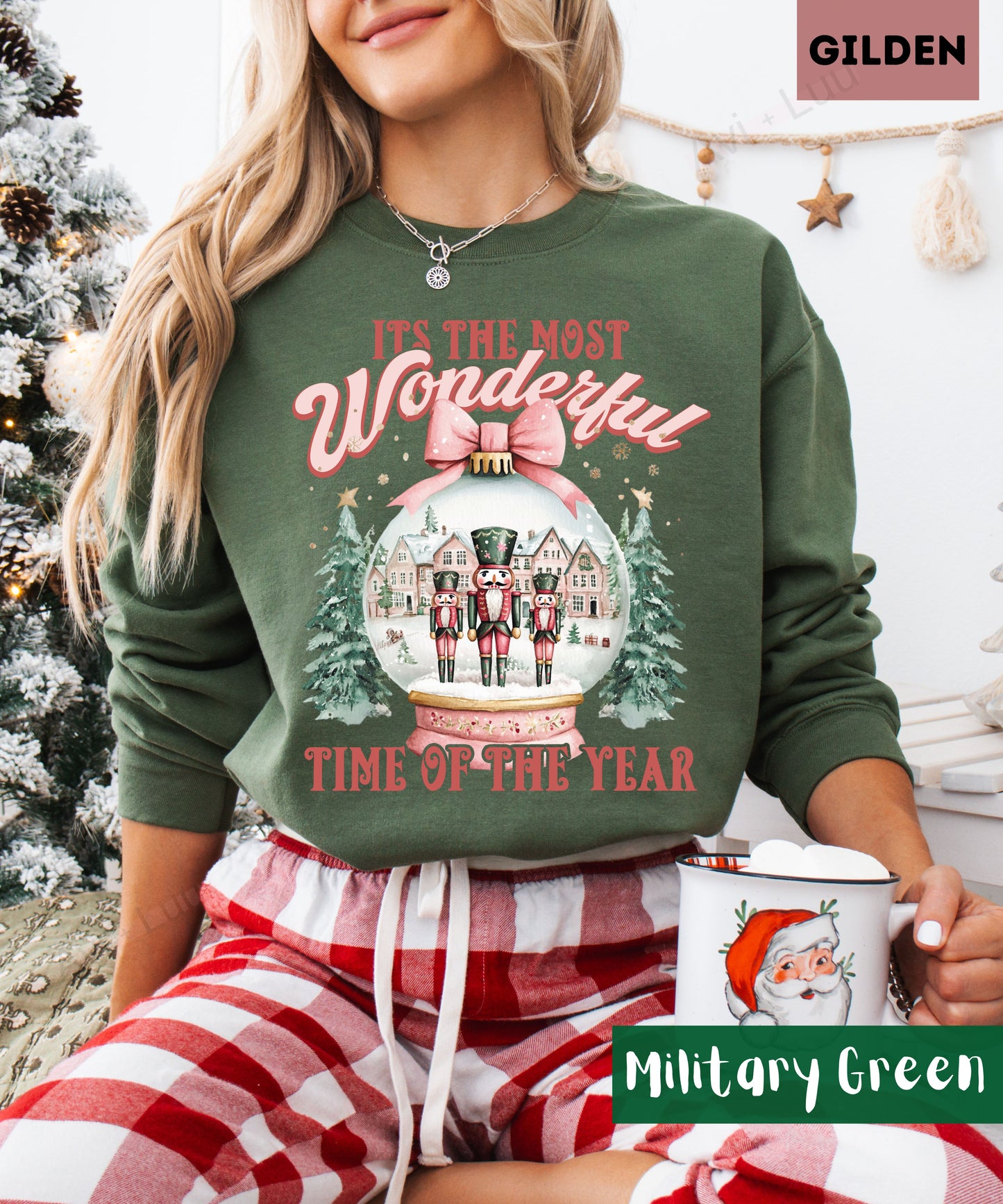 It's the most wonderful time nutcracker | Gilden Unisex Sweatshirt