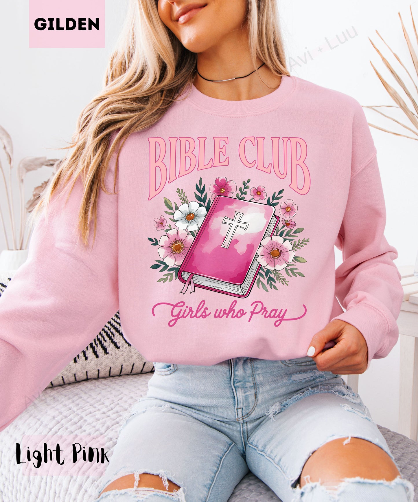Bible Club | Gilden Unisex Sweatshirt