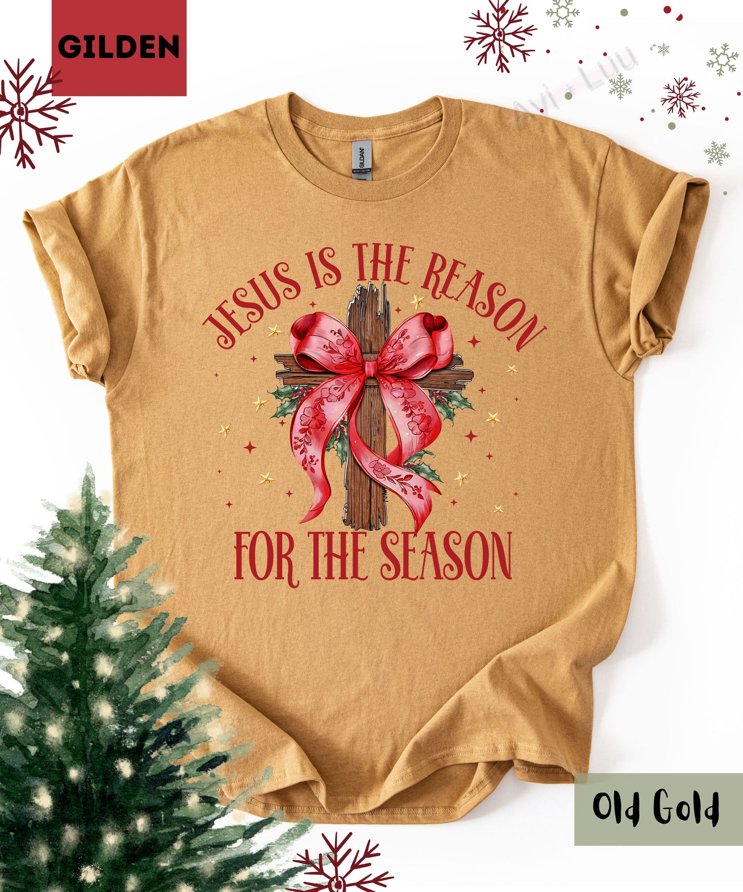 Jesus Is The Reason | Gilden Unisex T-Shirt