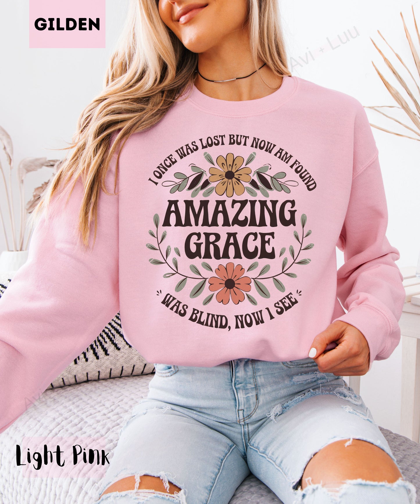 Amazing Grace | Gilden Unisex Sweatshirt