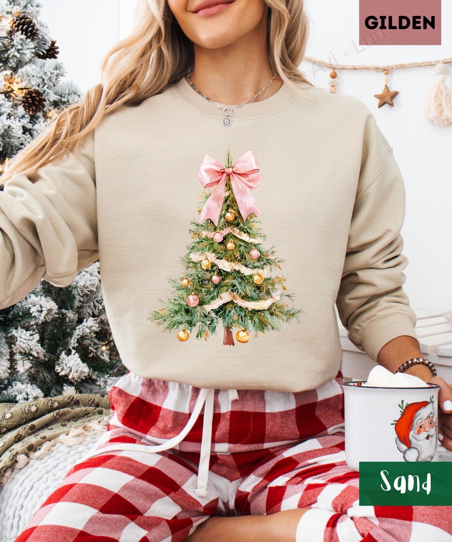 Christmas Tree | Gilden Unisex Sweatshirt