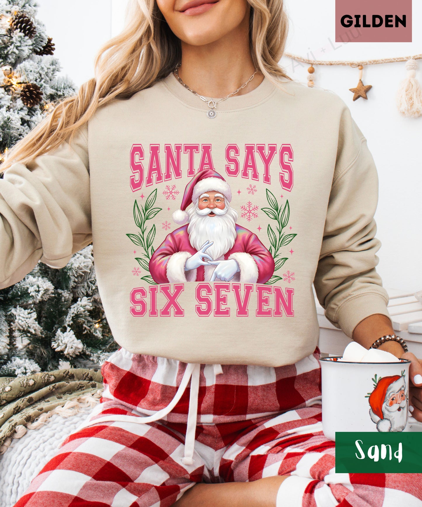 Santa 67  | Gilden Unisex Sweatshirt