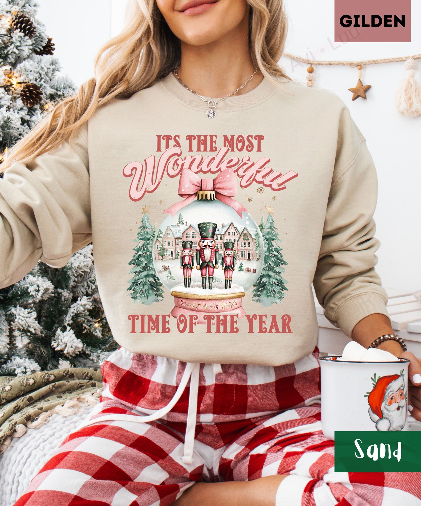 It's the most wonderful time nutcracker | Gilden Unisex Sweatshirt