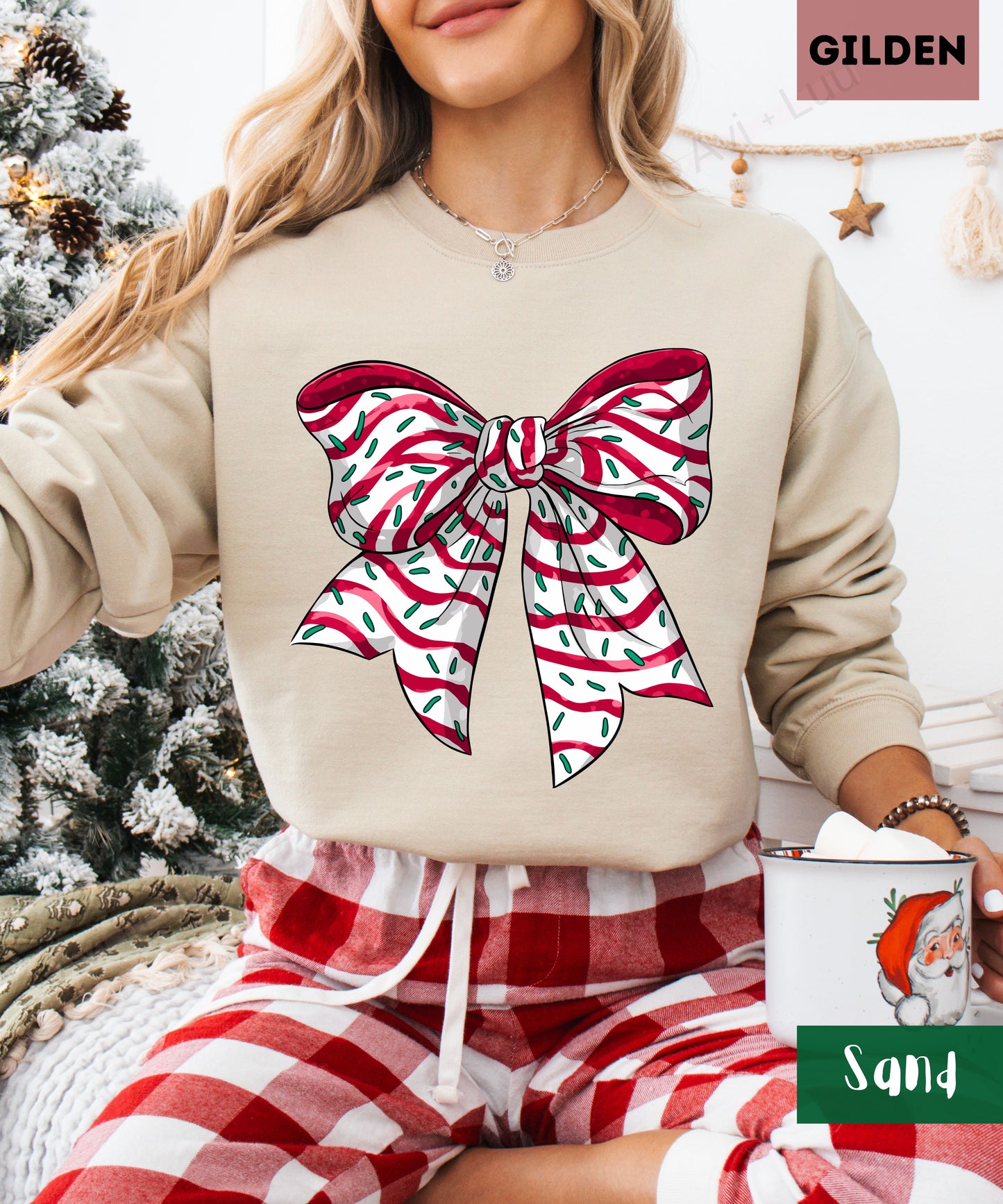 Cake Bow | Gilden Unisex Sweatshirt