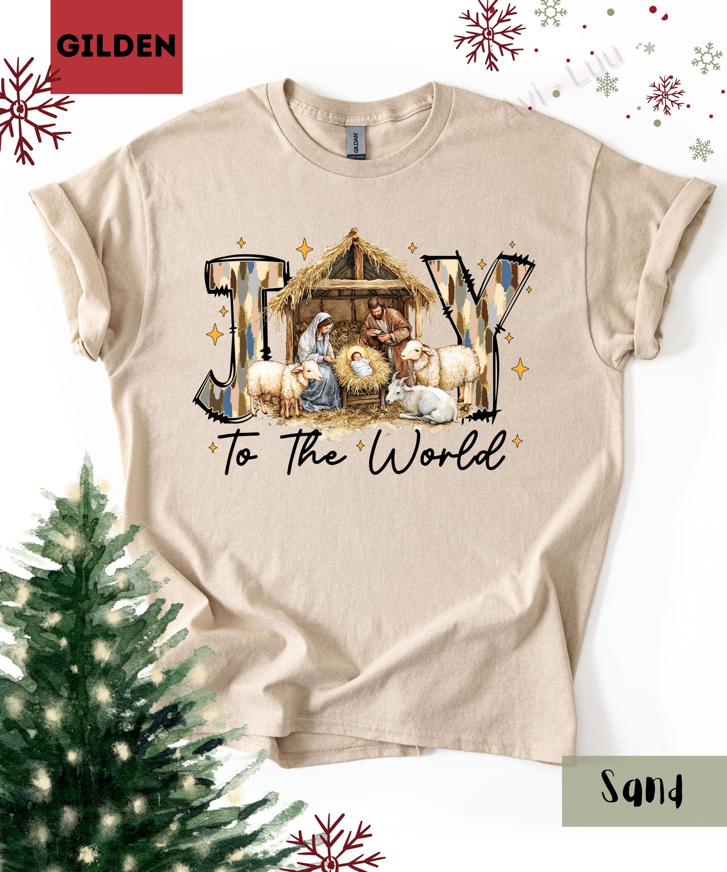 Joy To The World | Gilden Unisex T-Shirt