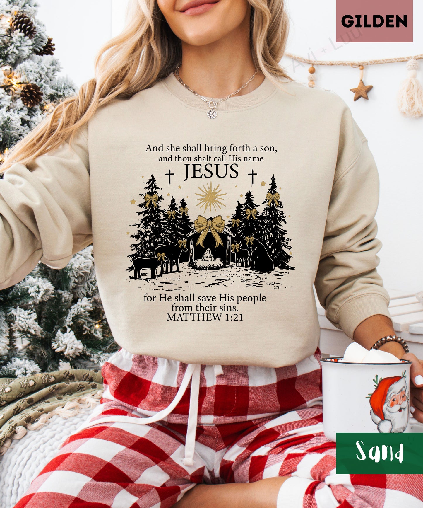 Call Him Jesus | Gilden Unisex Sweatshirt