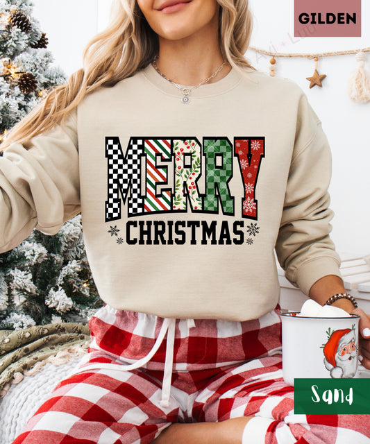 Merry Christmas  | Gilden Unisex Sweatshirt