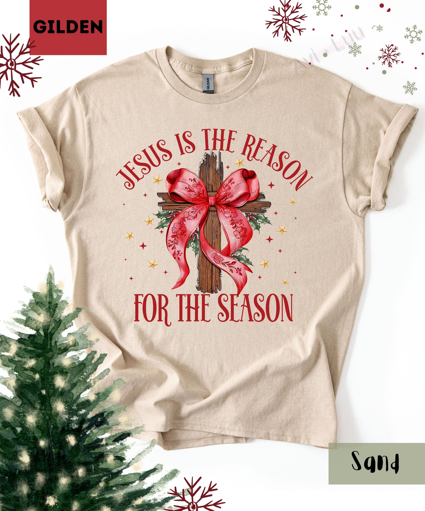 Jesus Is The Reason | Gilden Unisex T-Shirt