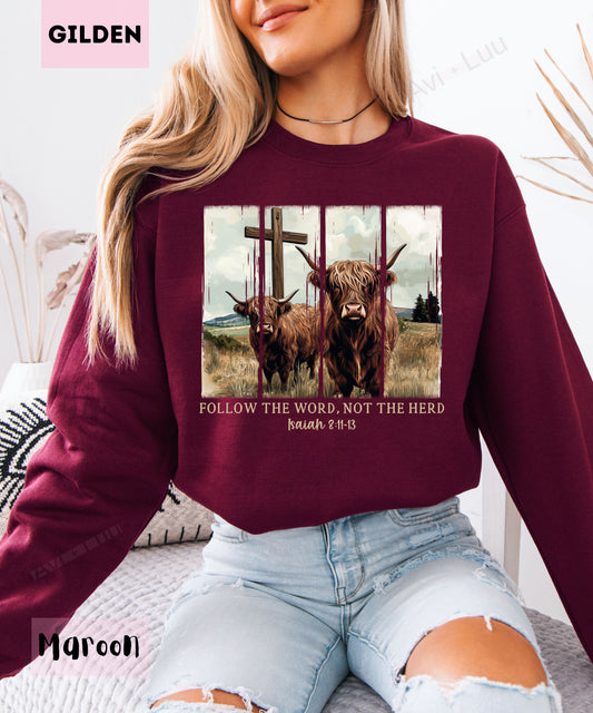 Follow The Word | Gilden Unisex Sweatshirt