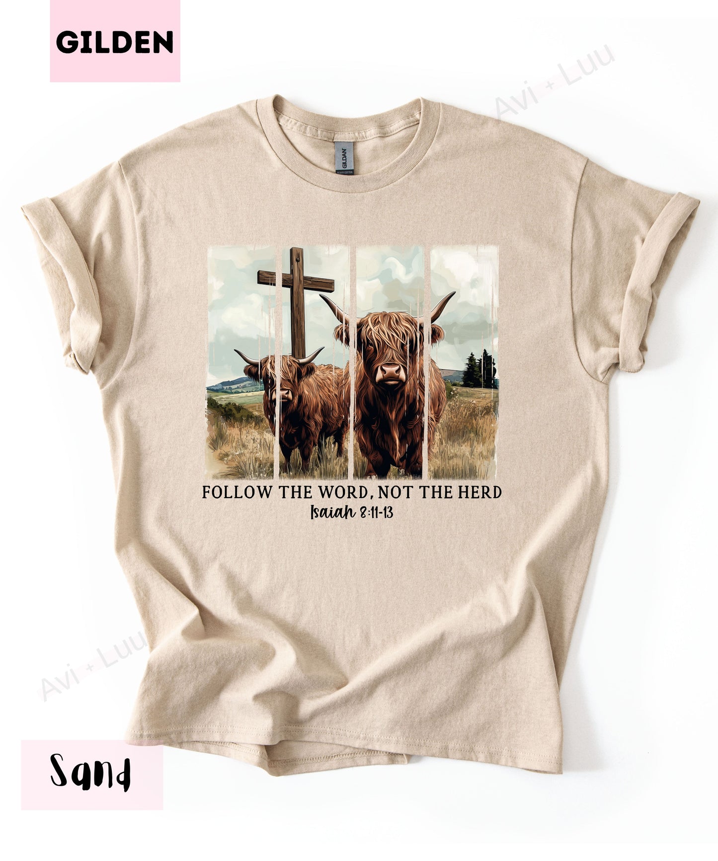 Follow The Word | Gilden Unisex T-Shirt