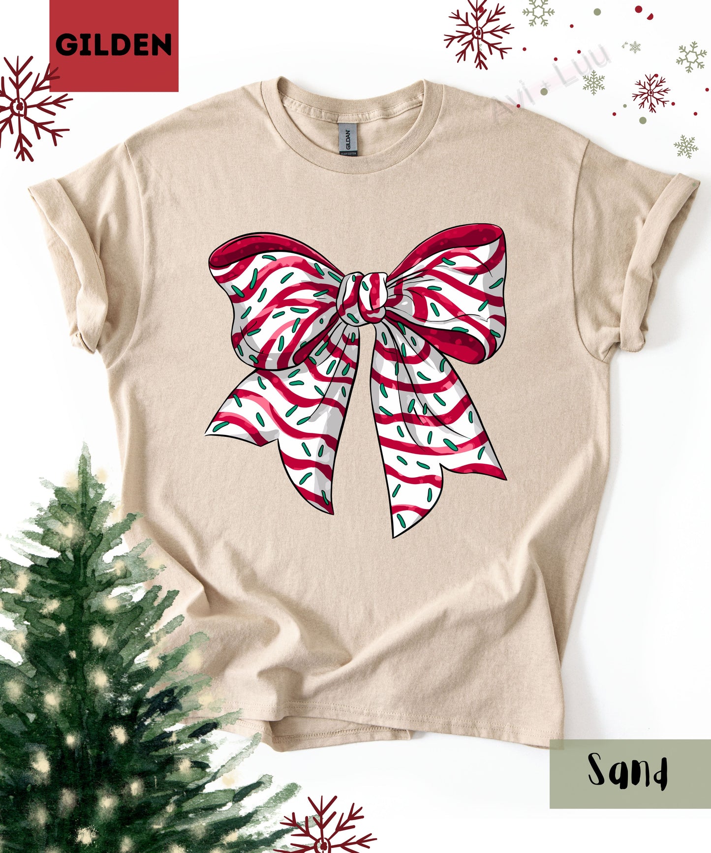 Cake Bow | Gilden Unisex T-Shirt
