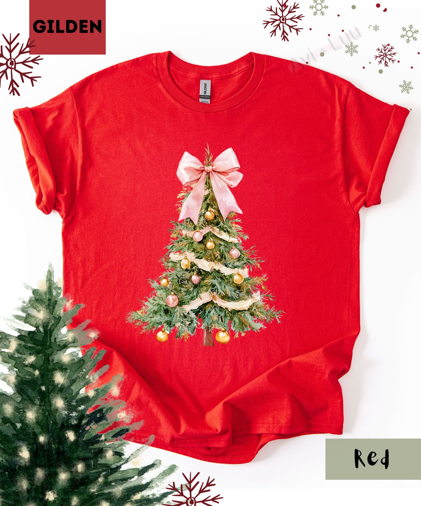 Christmas Tree | Gilden Unisex T-Shirt