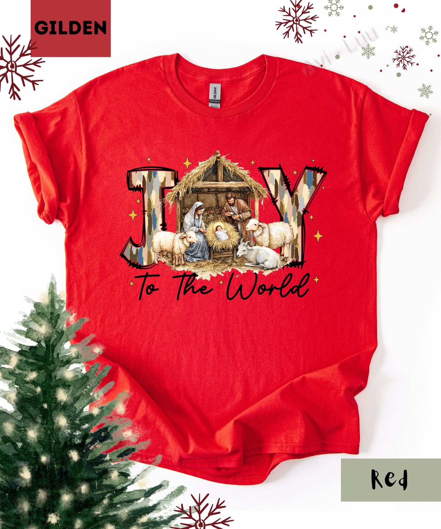 Joy To The World | Gilden Unisex T-Shirt