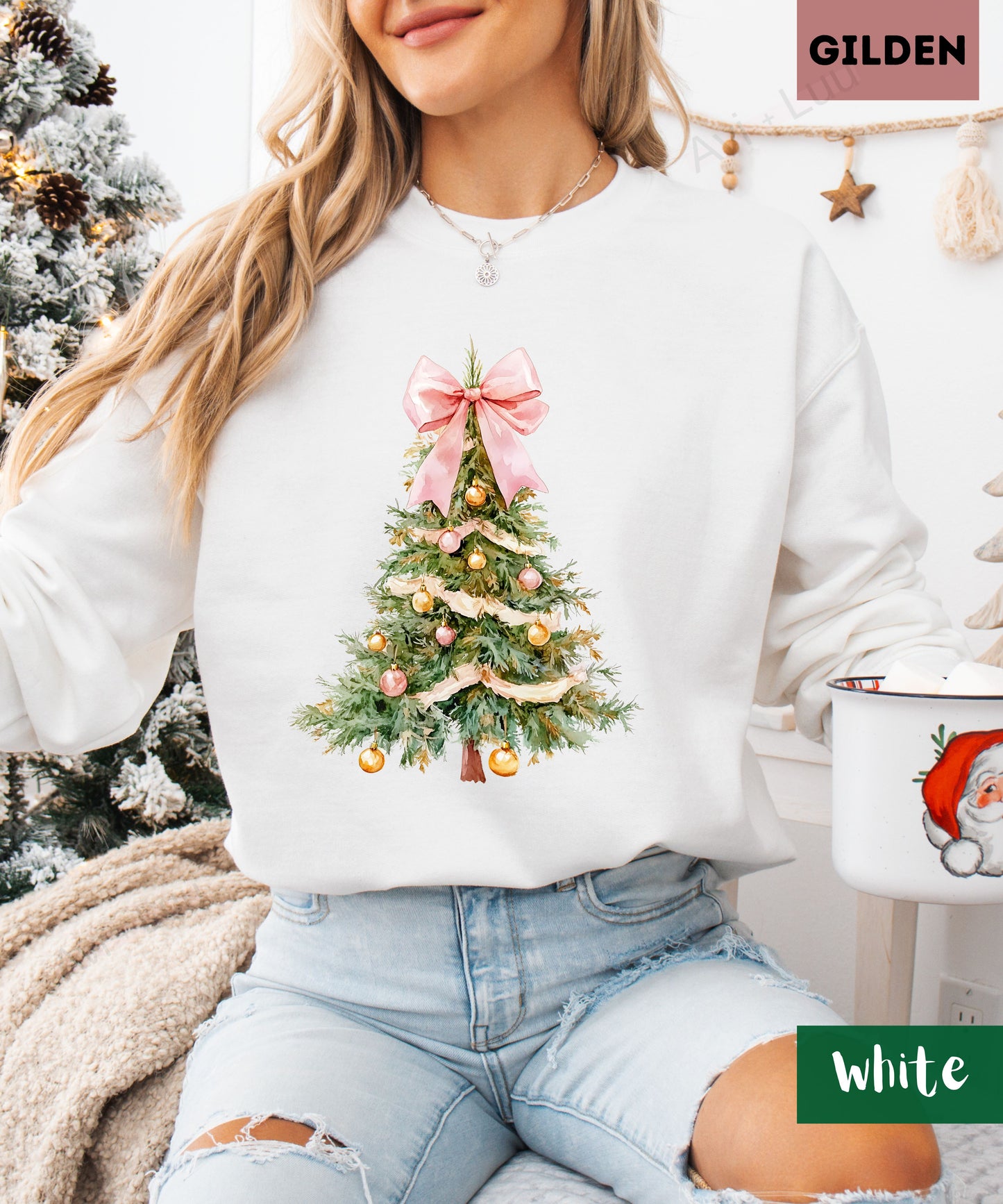 Christmas Tree | Gilden Unisex Sweatshirt
