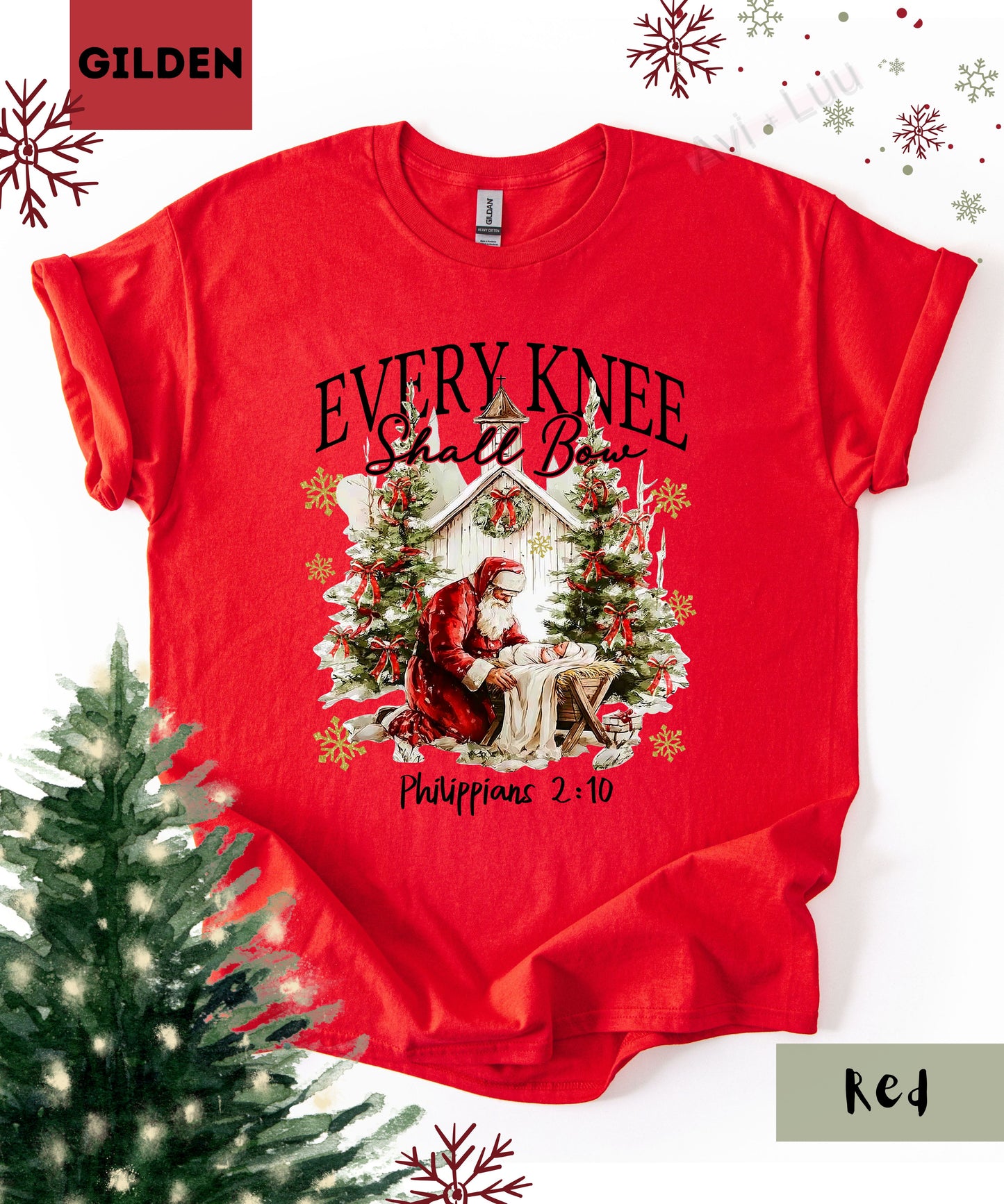 Every Knee Shall Bow | Gilden Unisex T-Shirt