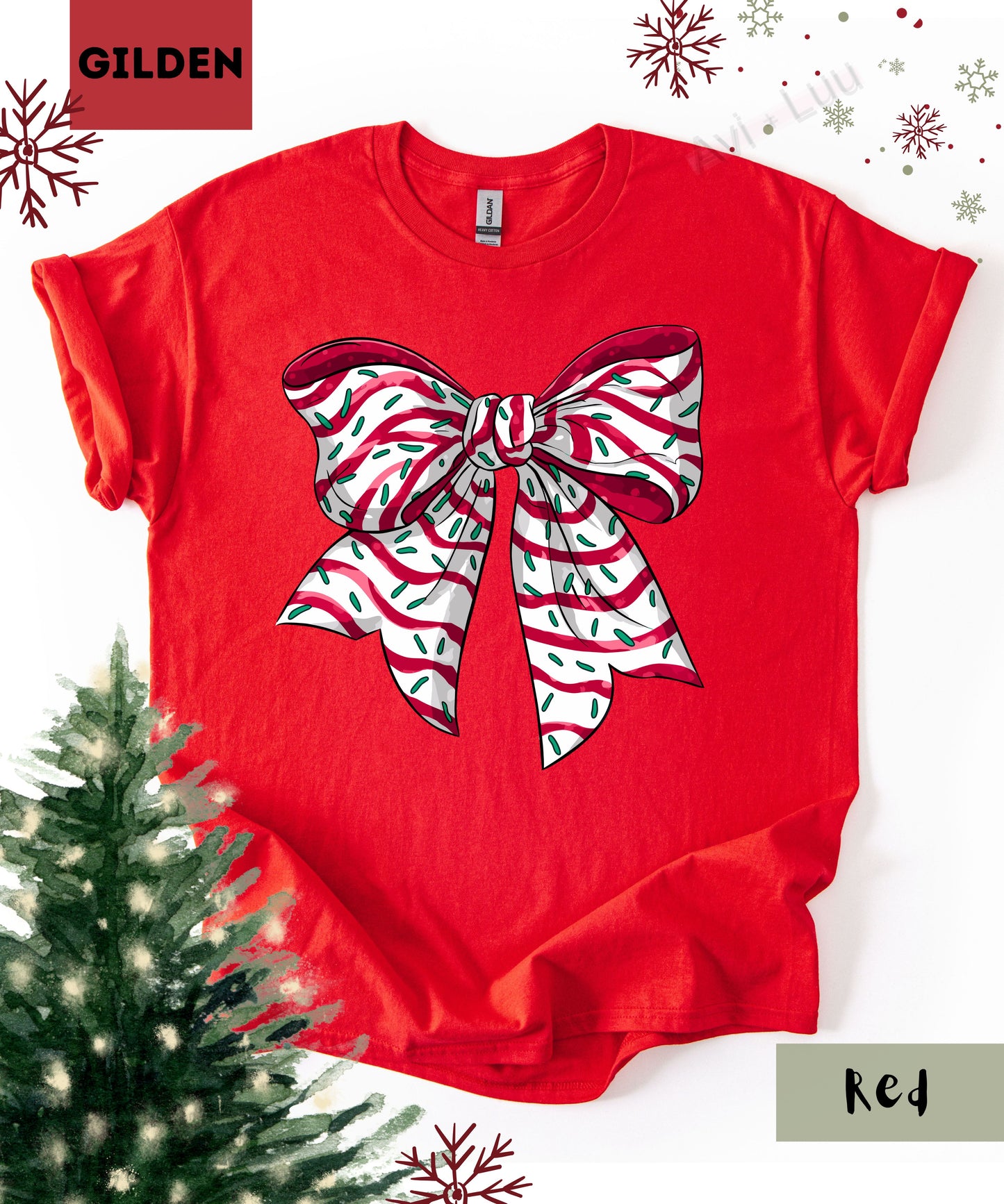 Cake Bow | Gilden Unisex T-Shirt
