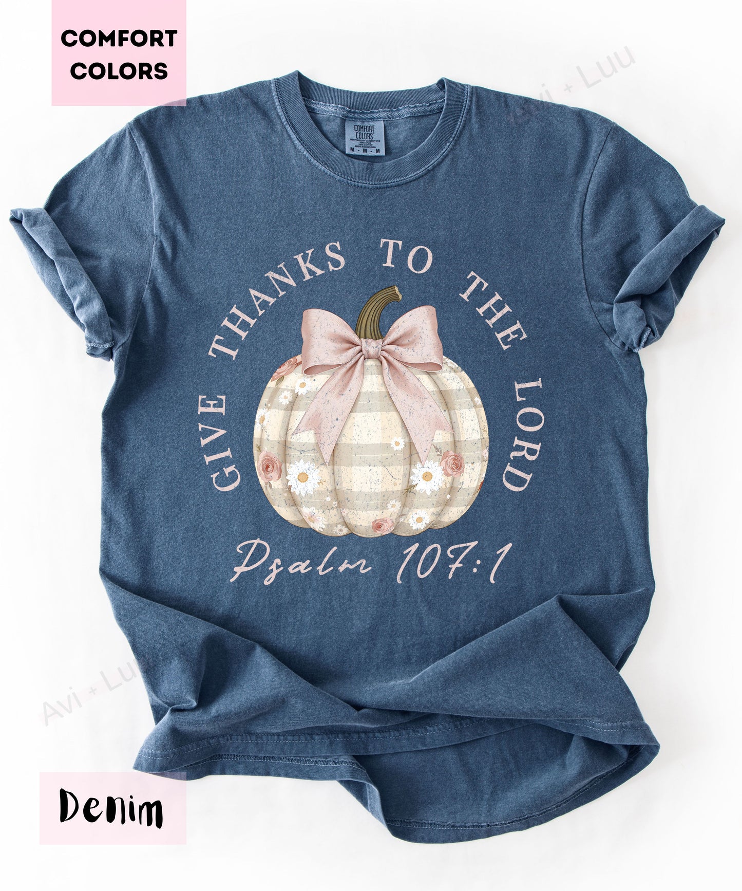 Give Thanks To The Lord | Comfort Colors Unisex T-Shirt