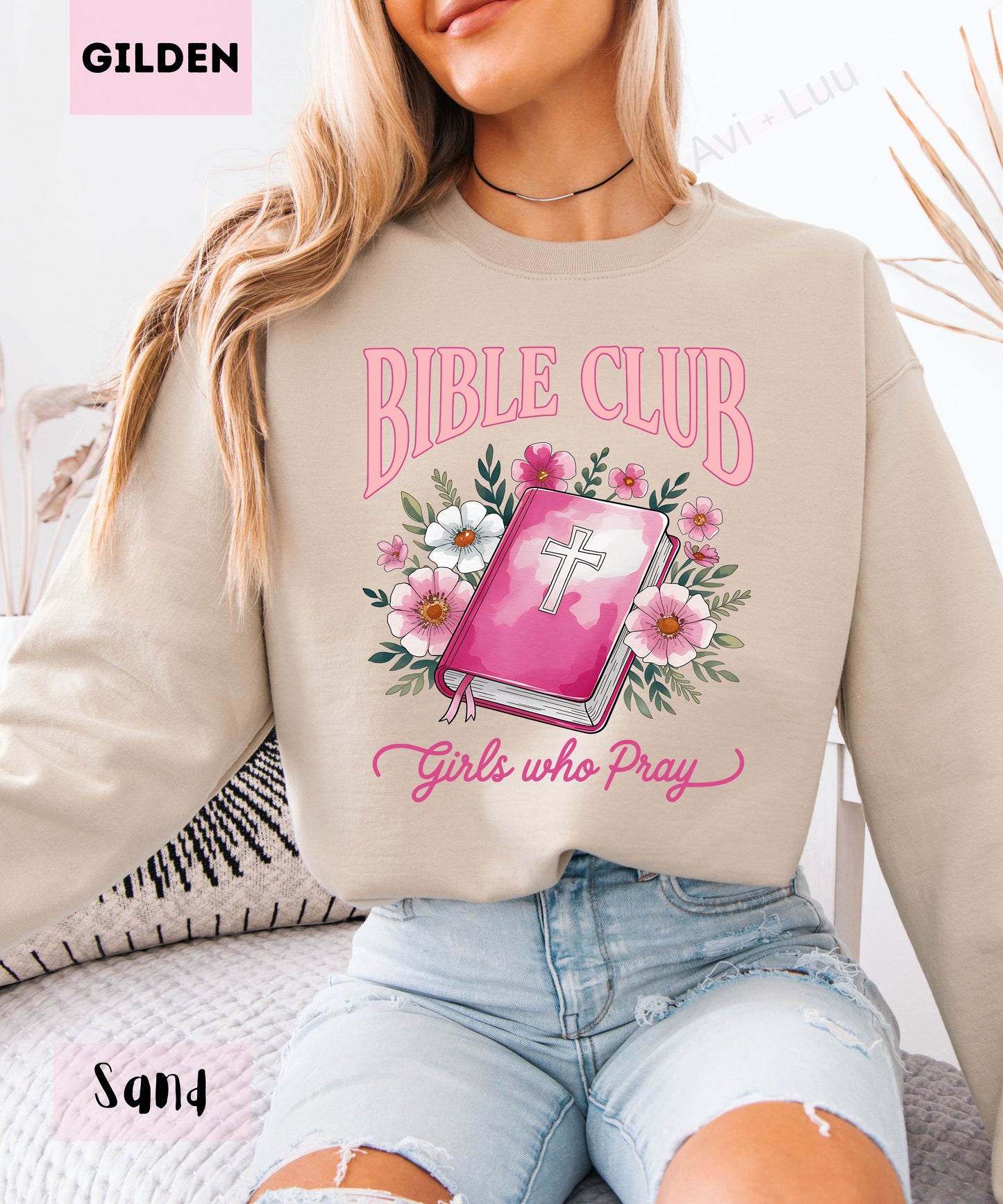 Bible Club | Gilden Unisex Sweatshirt
