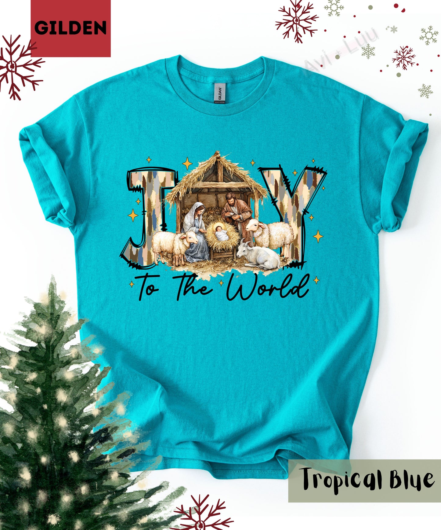 Joy To The World | Gilden Unisex T-Shirt