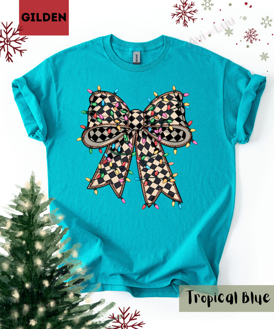 Diamond Light Bow | Gilden Unisex T-Shirt