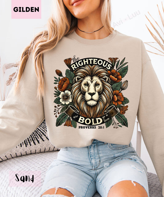 Righteous Bold | Gilden Unisex Sweatshirt