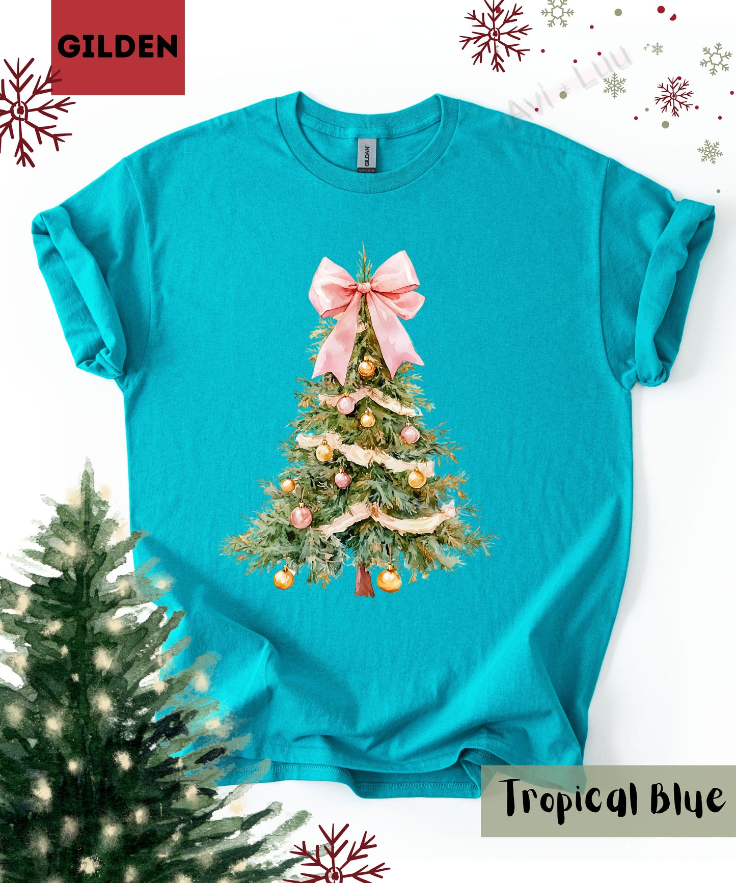 Christmas Tree | Gilden Unisex T-Shirt