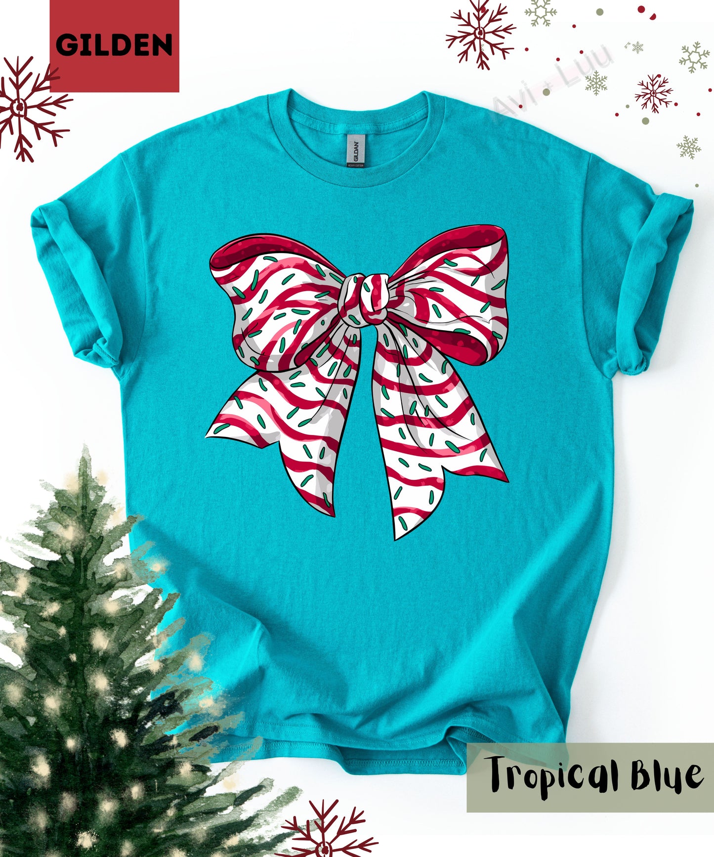 Cake Bow | Gilden Unisex T-Shirt