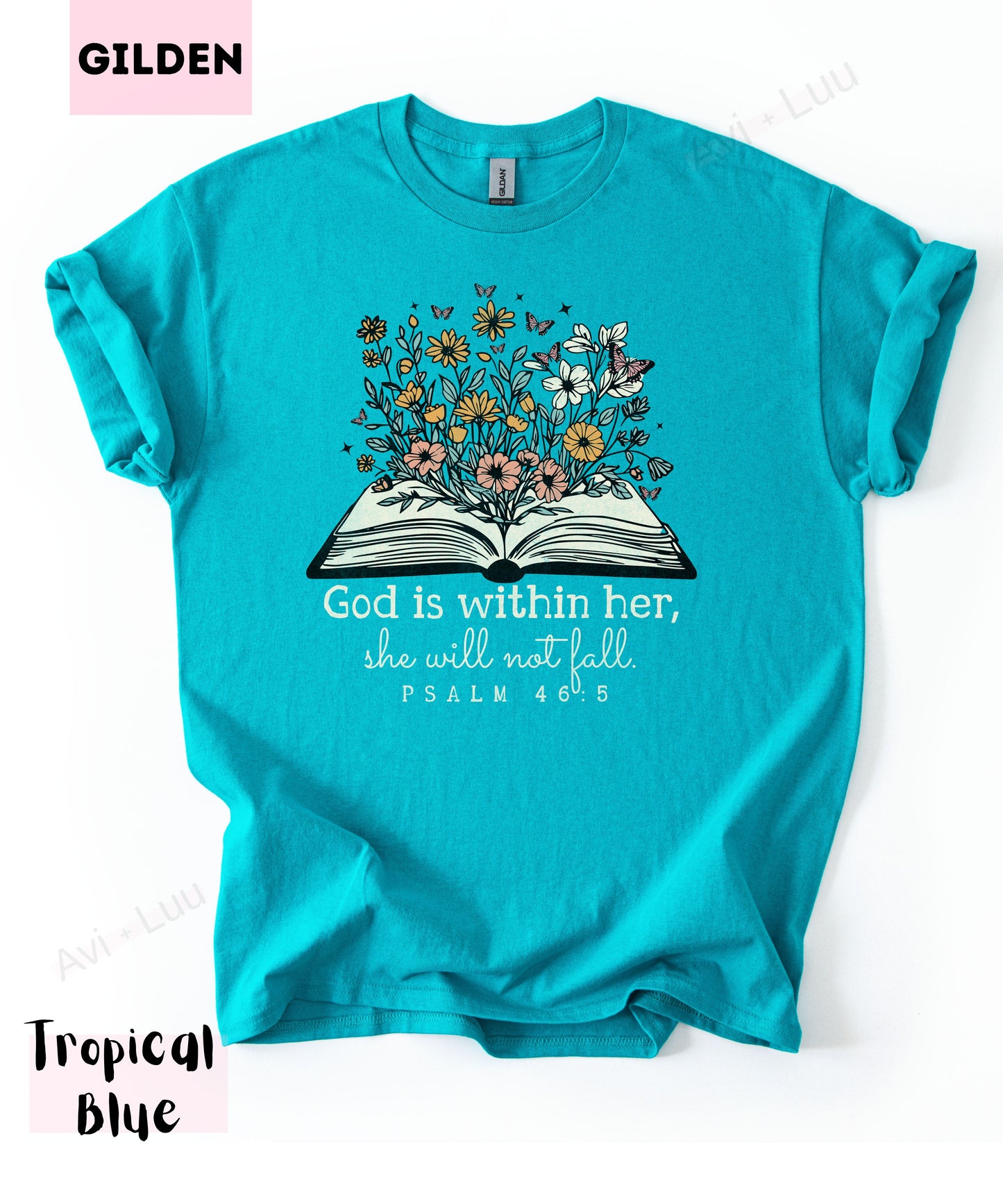 God Is Within Her | Gilden Unisex T-Shirt