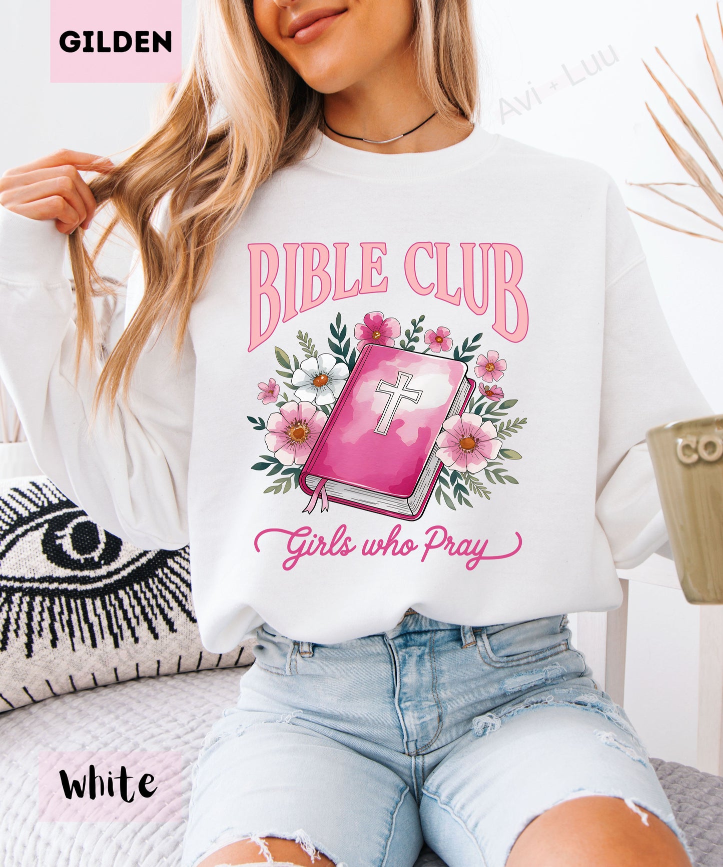 Bible Club | Gilden Unisex Sweatshirt