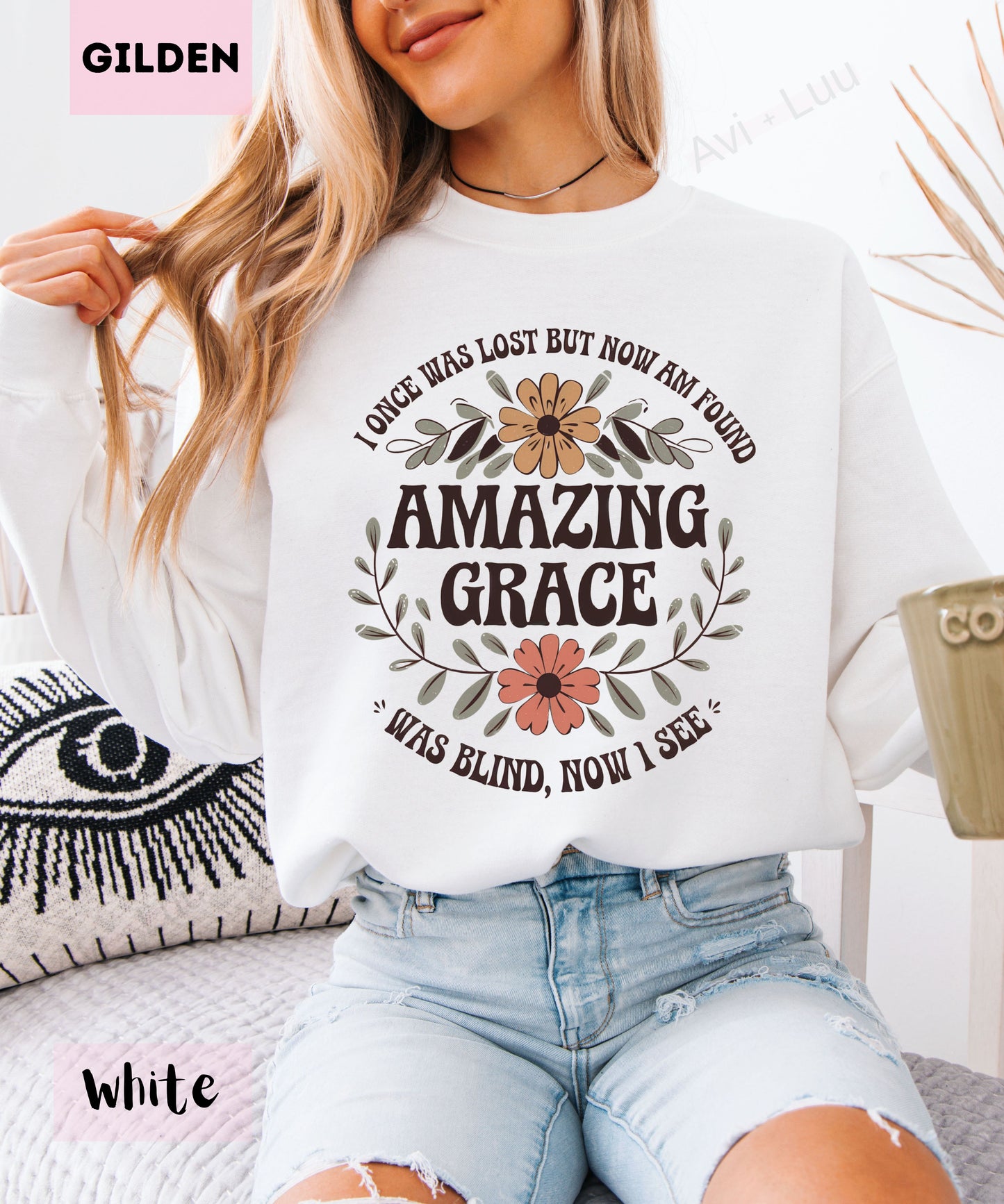 Amazing Grace | Gilden Unisex Sweatshirt