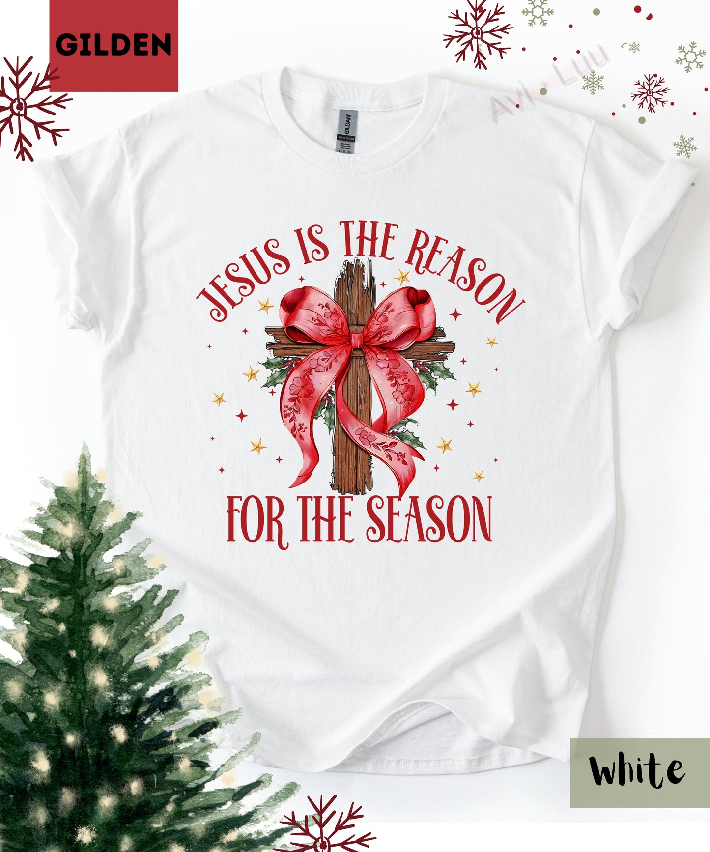Jesus Is The Reason | Gilden Unisex T-Shirt